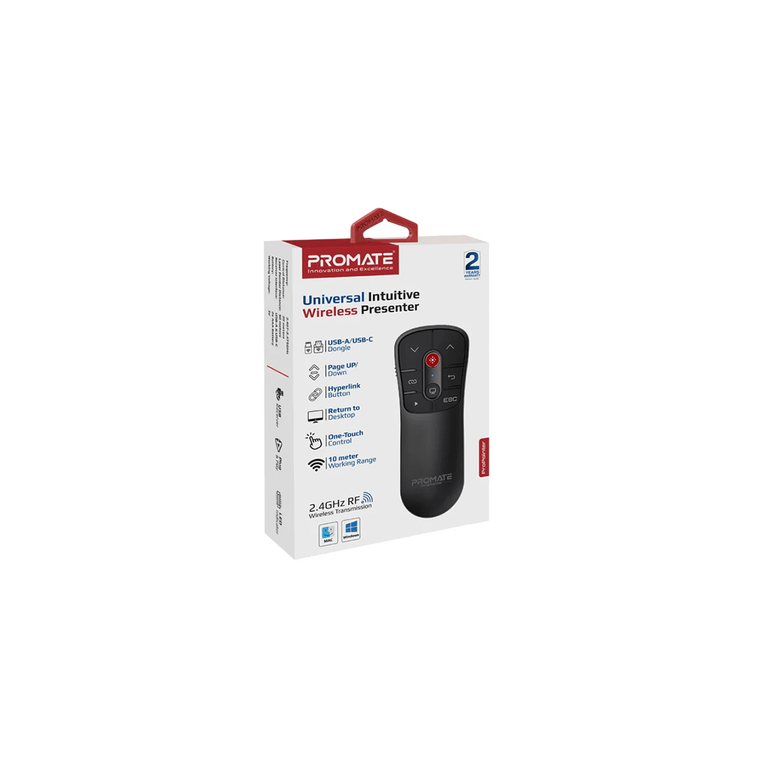 Promate ProPointer Universal Intuitive Wireless Presenter in Qatar Promate ProPointer Universal Intuitive Wireless Presenter in Qatar